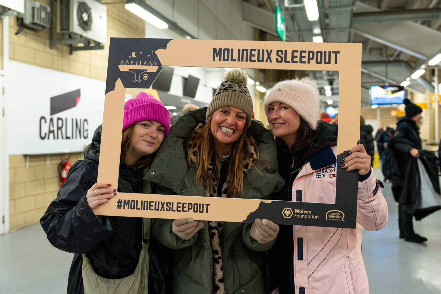 Wolverhampton Sleep Out Record Number take part in Molineux Sleepout - Good Shepherd Wolverhampton